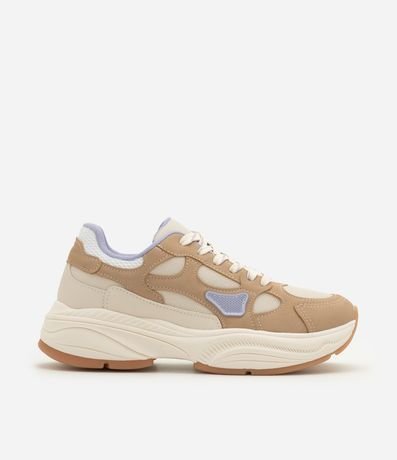 Championes Jogging en PU con Suela Robusta