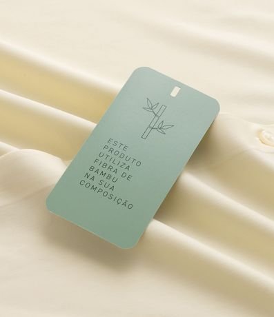 Camisa Slim en Tejido de Bambu Básica 3