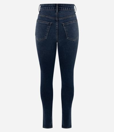 Pantalón Skinny en Jeans con Cintura Alta 2