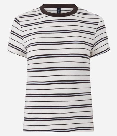 Blusa Rayada en Algodón 5