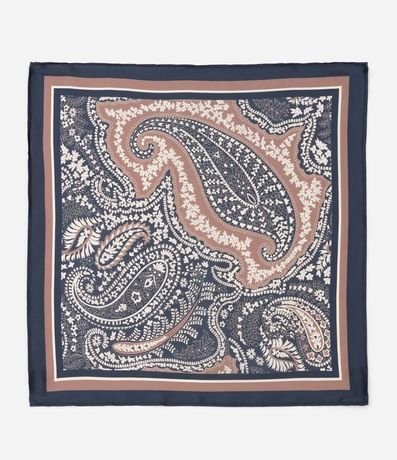 Pañuelo en Chiffon con Estampa de Paisley 2
