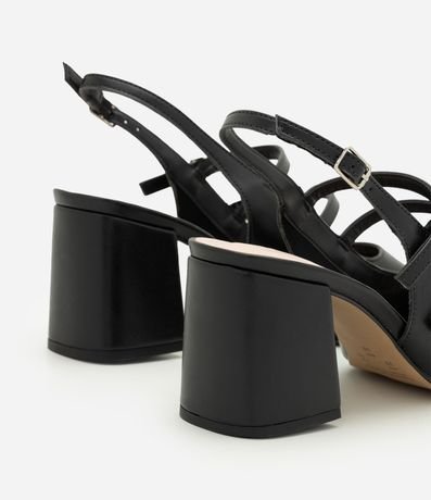 Zapato Muñeca en PU con Salto Bloque 4