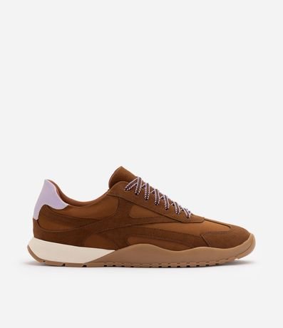 Championes Retro Runner en Gamuza con Atacador