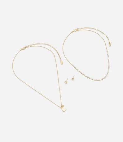 Conjunto de Collar Capas con Punto de Luz y Caravanas 2