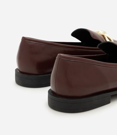Zapato Mocasine en PU con Detalle Metálico 3