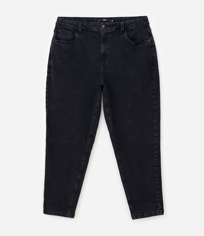 Pantalón de jean Mom Black con Elastano Curve & Plus Size 6
