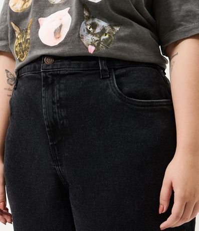 Pantalón de jean Mom Black con Elastano Curve & Plus Size 3