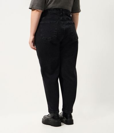 Pantalón de jean Mom Black con Elastano Curve & Plus Size 5