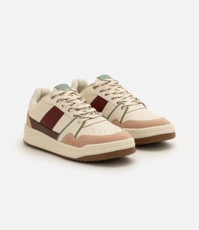 Championes con Suela Caja Flat en PU 3