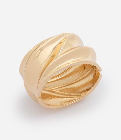 Pulsera Rígida en Metal con Formato Organico