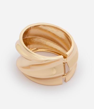 Pulsera Rígida en Metal con Formato Organico 2
