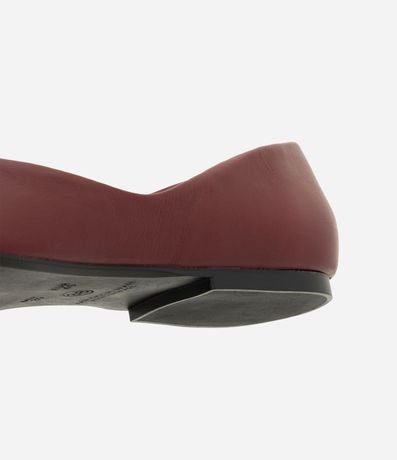 Zapatilla en Cuero con Punta Fina 3
