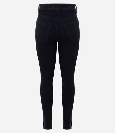 Pantalón de Jean Skinny con Elastano y Cintura Alta 2