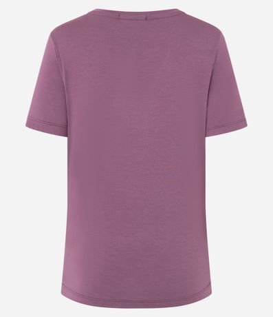 Blusa Básica en Viscosa con Escote V 6