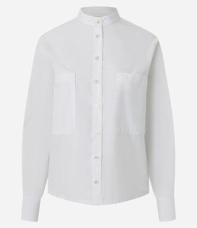 Camisa en Tricolina con Bolsillos Delanteros y Regulador 5