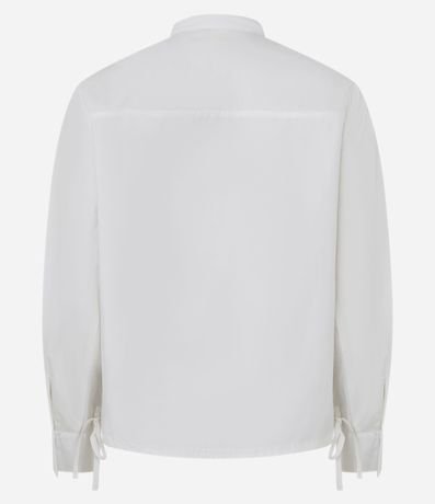 Camisa en Tricolina con Bolsillos Delanteros y Regulador 6