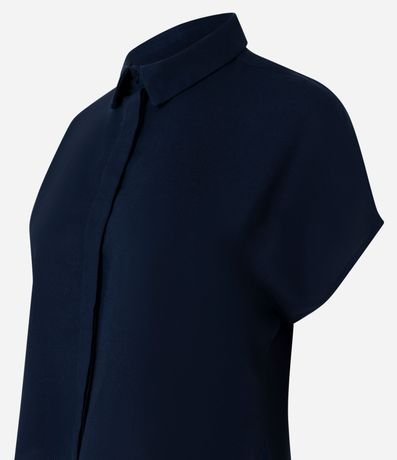 Blusa en Viscolino con Cuello y Sin Sisa 6