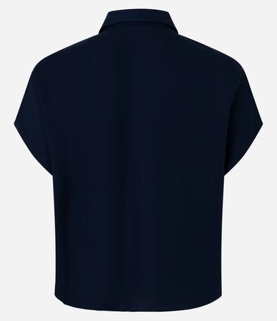 Blusa en Viscolino con Cuello y Sin Sisa 7