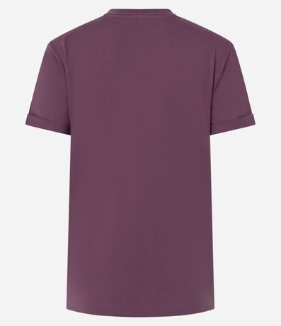 Remera en Media Malla con Manga Corta Doblada 3