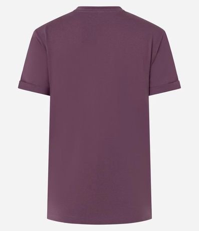 Remera en Media Malla con Manga Corta Doblada 3