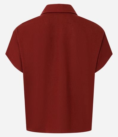 Blusa en Viscolino con Cuello y Sin Sisa 6