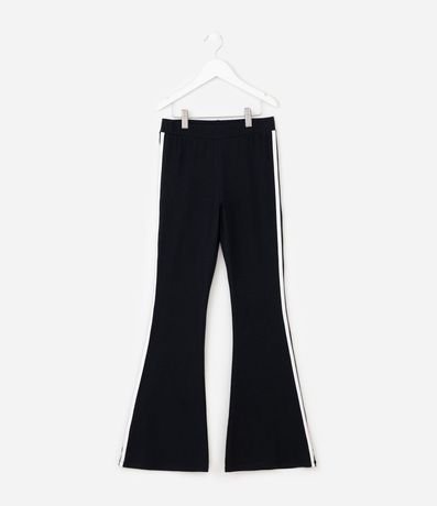 Pantalón Infantil Flare en Cotton con Rayas Laterales – Talle 7 a 16 años 2