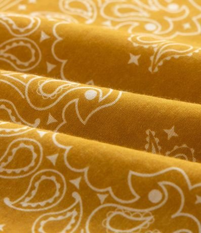 Pañuelo en Cotton con Estampa de Paisley 4
