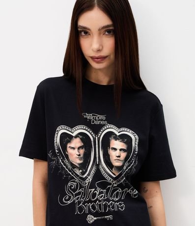 Remera en Algodón con Estampado Salvatore Brothers 3
