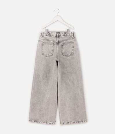 Pantalón de Jean Fashion Wide Infantil - Talle 5 a 16 años 3