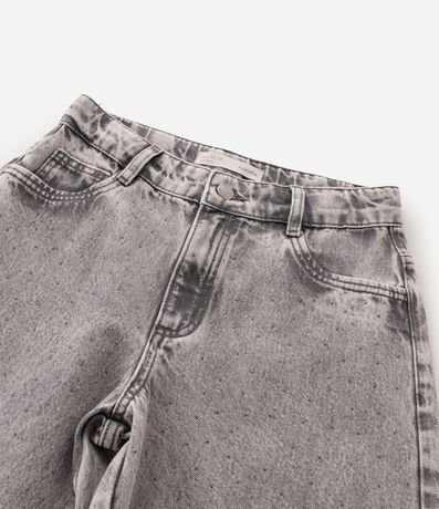 Pantalón de Jean Fashion Wide Infantil - Talle 5 a 16 años 5