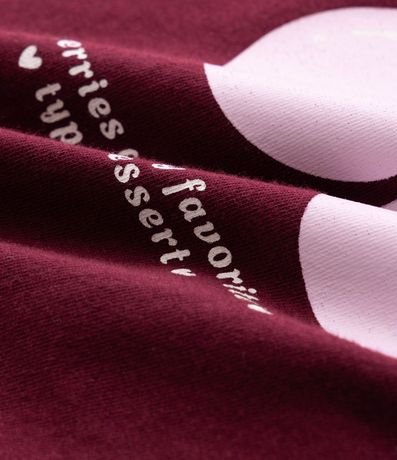 Remera Infantil en Algodón Lazo Cereza - Talle 1 a 6 años 3