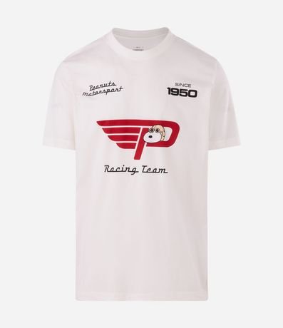 Remera Masculina Snoopy Peanuts Algodón comfort 5