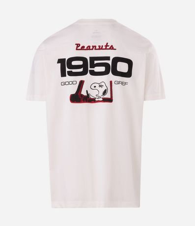 Remera Masculina Snoopy Peanuts Algodón comfort 6