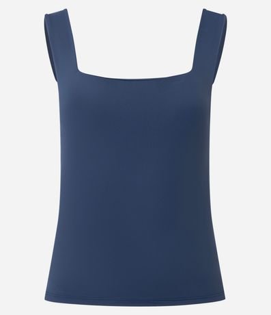 Blusa en Poliamida con Escote Cuadrado 2