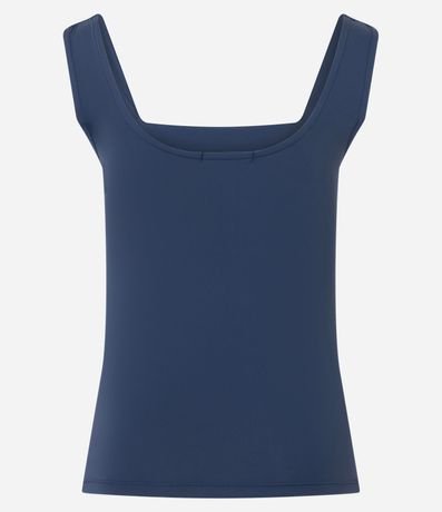 Blusa en Poliamida con Escote Cuadrado 3