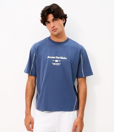 Remera Boxy Across the Globe 3