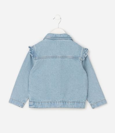 Campera Infantil en Jeans con Bordado de Corazón – Talle 1 a 6 años 3