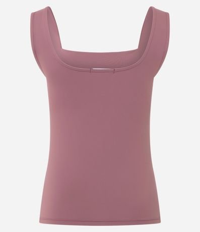Blusa en Poliamida con Escote Cuadrado 6