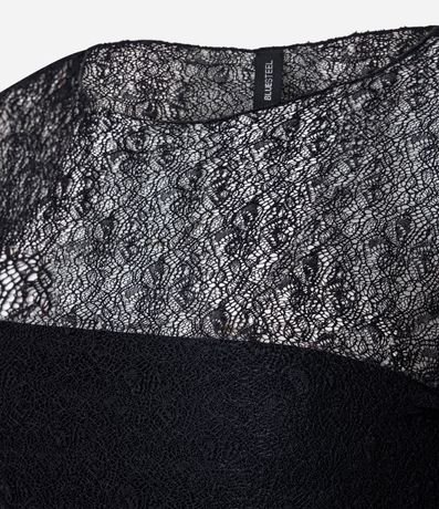 Blusa Manga larga Texturizada con Manga Evasê y Transparencia 6