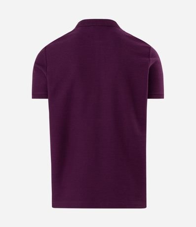 Camisa Polo Regular en Algodón Texturizada 2