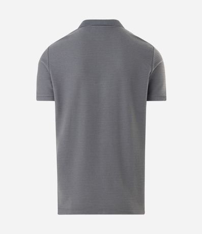 Camisa Polo Regular en Algodón Texturizada 2