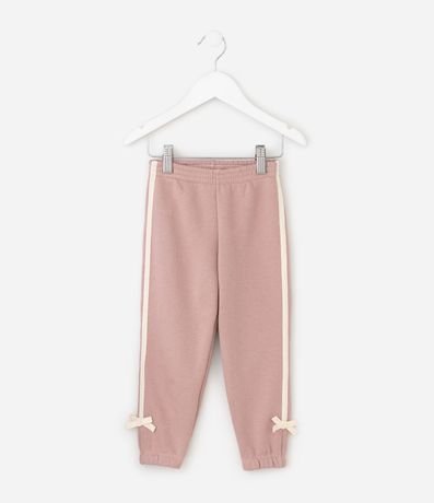 Pantalón Jogger Infantil con Recortes y Moñitas – Talle 1 a 6 años 2