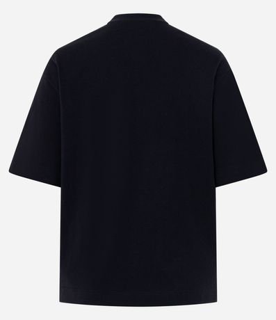 Remera Regular en Algodón con Estampado Floral 3