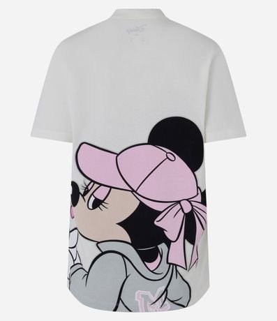 Remera Oversized en Algodón con Minnie Estampada 6
