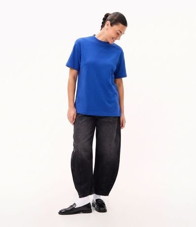 Remera T-Shirt en Suedine Básica 5