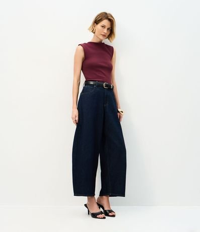 Blusa en Algodón con Escote Bote 2