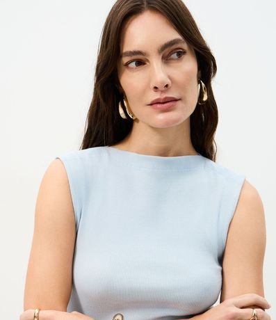 Blusa en Algodón con Escote Bote 3