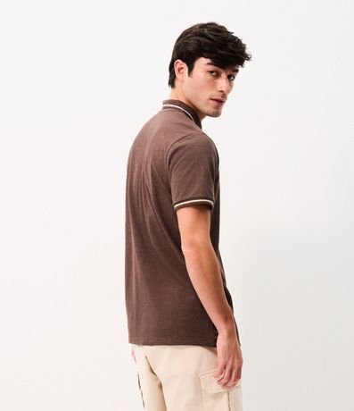 Polo Piquet con Bolsillo Masculina 3
