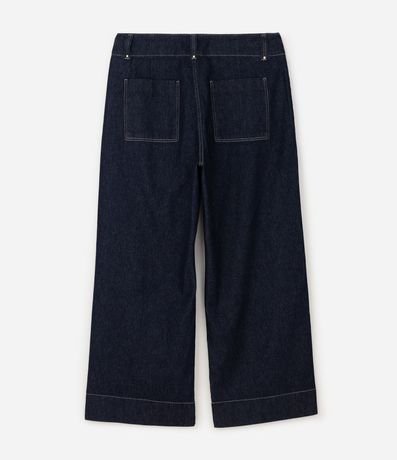 Pantalón de Jean Wide Leg con Strass Curve & Plus Size 6