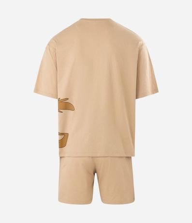 Pijama Corto Coyote Papa Léguas Boxy 6